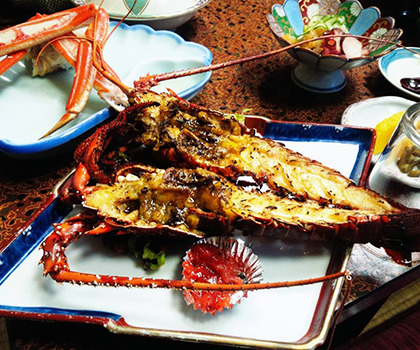 伊勢海老おにがら焼