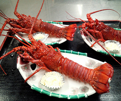 伊勢海老ボイル